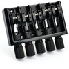 Zinc Alloy High Mass 5-String Headless Bass Bridge ，Superior Sustain