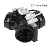 Fdit 2Pcs 3-Heads E27 Lamp Base Holder Light Bulb Socket