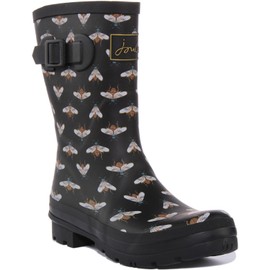 Joules Women's Rain Boot, Black, 7