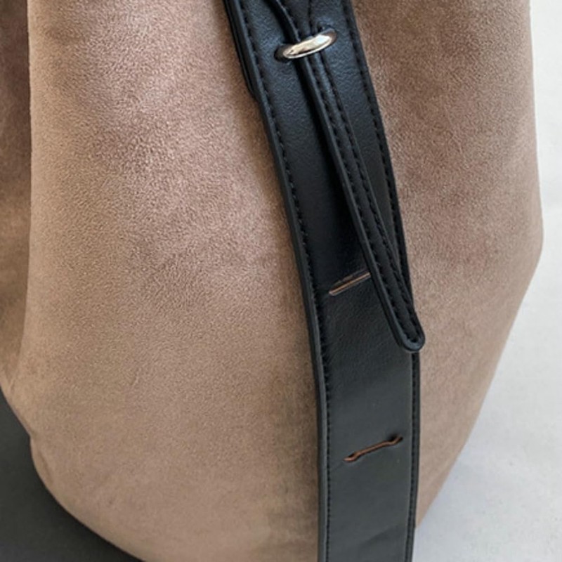 Hobo Bags for Women Vegan Leather Handbag Suede Hobo Bags