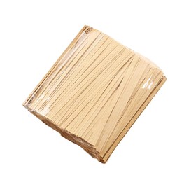 YOFASEN Kraft Paper Twist Tape - 1000 Pieces Twist Tie Binding Strips for Packing Bag Seal, Brown, 10 cm x 4 mm