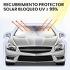 Parasol para Parabrisas de Coche Dokpav Plegable 145x79cm con Protección