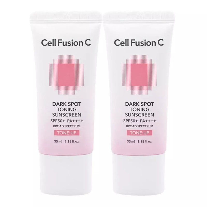 Cell Fusion C 셀퓨전씨 잡티 토닝 썬스크린 35ml x2개 더블