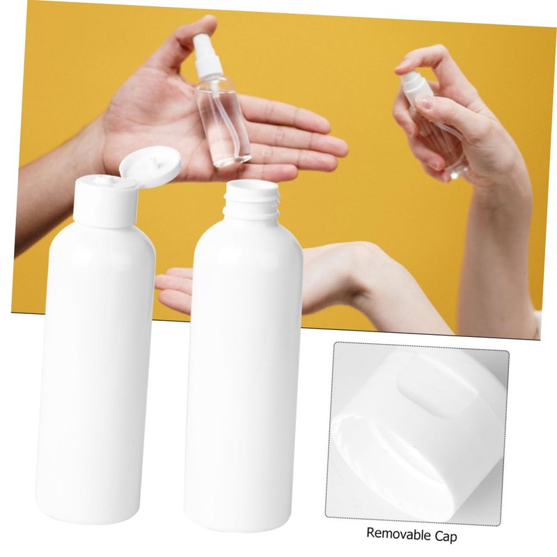 Healeved 2sets Travel Bottle Set Toiletry Refillable Cosmetic Container Shampoo
