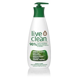Live Clean Shampoo, Daily Care Green Earth, 750 mL