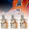 3Pcs Electric Guitar Potentiometer Volume Switch B500K Musical Instrument Accessories