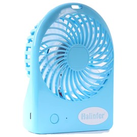 halinfer Portable Mini Fan for Cat Backpack Carrier, USB Rechargeable Battery Included Speed-Adjustable Fan for Pet Backpack