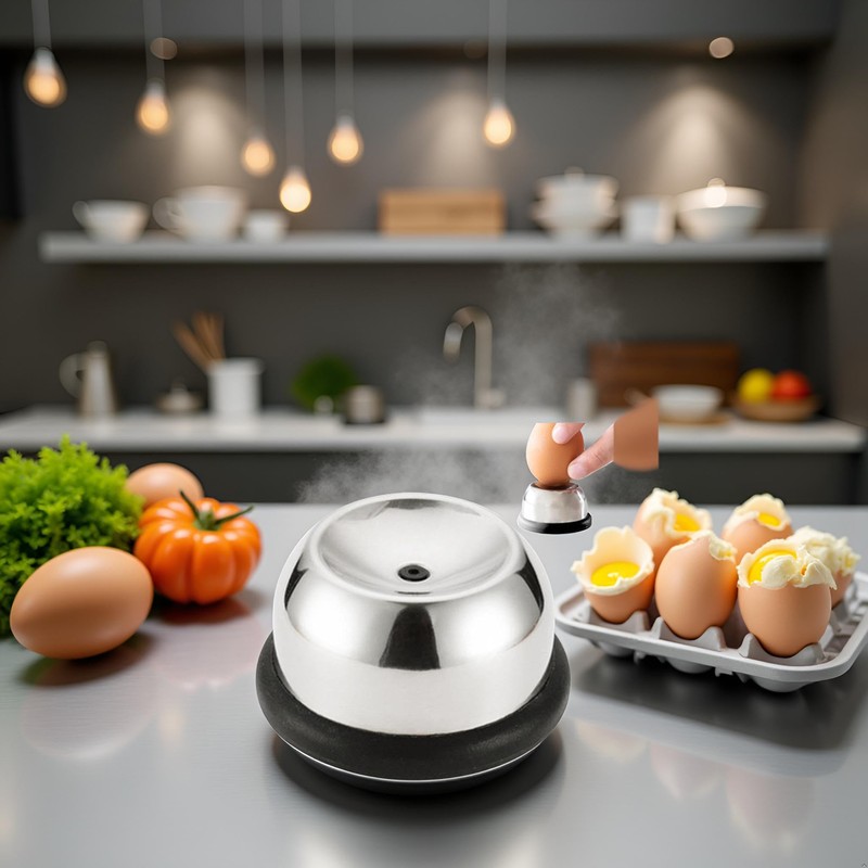 Egg Hole Puncher - Eggshell Peeler Tool, Safe 304 Stainless