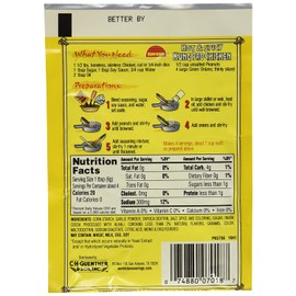 Sun-Bird HOT & SPICY KUNG PAO CHICKEN Asian Seasoning Mix, .87oz (4-pack)