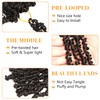 Seimainurs 8 Inch 8 Packs Yanky Twist Crochet Hair Pre