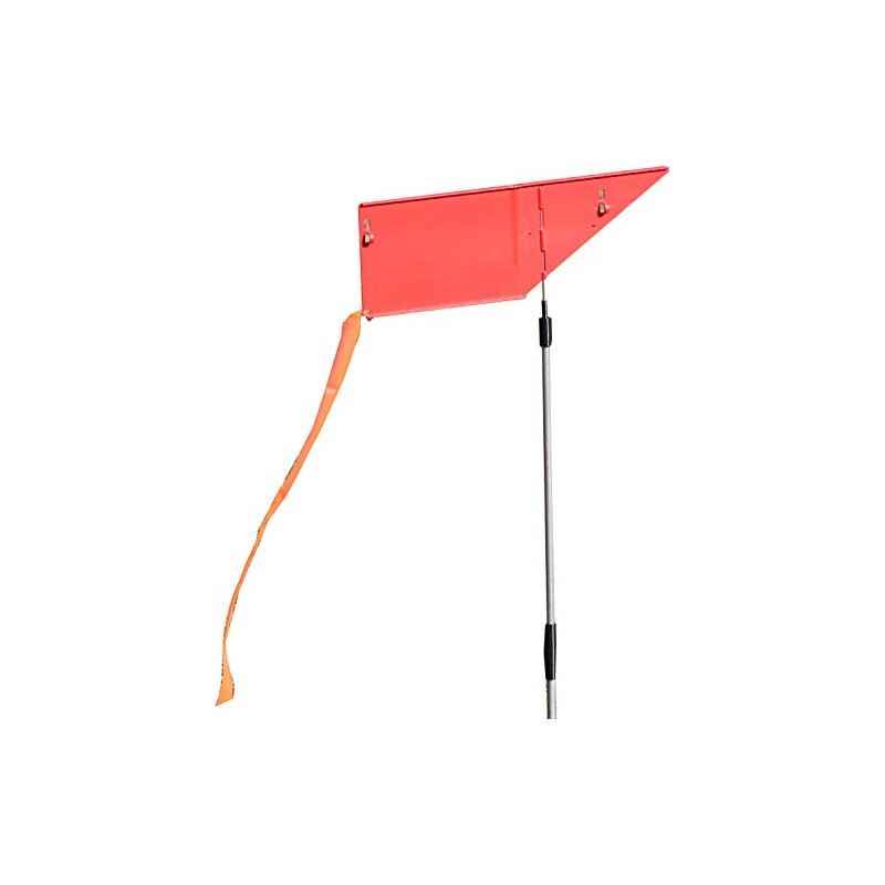 MTM WRF Wind Reader Shooting Range Flag, USA Made, Red