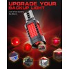 AULUXE 912 921 LED Red Color, 700% Brighter Than Halogen