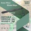 Qagea Heavy Duty Snow Plow Blade Edge Compatible with John