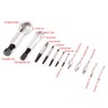CYSFETENA 12 PCS Universal Nut Splitter Set, Metal Hss4241 Nut