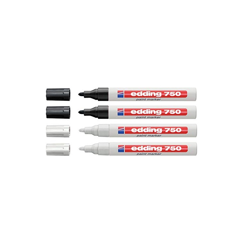 Edding Paint Marker 750 Industrial 2–4 mm White