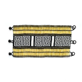 Pulsera/Brazalete KIERI artesanal Wixárika hecho a mano | Joyería étnica mexicana de chaquira | Regalo significativo para mamá con energía protectora