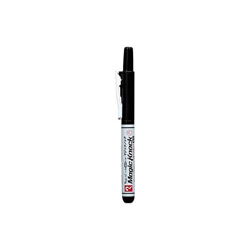 Teranishi Chemical Magic Knock, Fine Point, Black, 10 Pieces