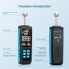 Moisture Meter, DURFICST 3-inch Color HD Large Screen Moisture Meter