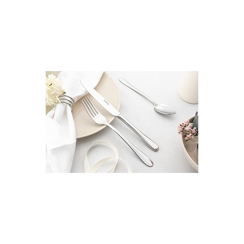 Grunwerg Windsor Table Forks TAFWSR, 18/10 Stainless Steel, Set of