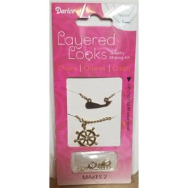 Darice Layered Looks Jewelry Making Kit Whale & Boat Steering Wheel