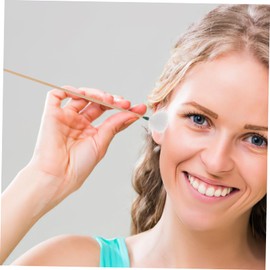 Baluue 12Pcs Ear Cleaning Kit Goose Hair Ear Wax Removal Tools Lightweight Portable for Travel Home Use Gentle