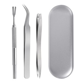 Yurika ダニ取り 犬猫用 マダニ ペット用ピンセット 害虫除去 駆除 簡単に駆除 ペット用品 3点セット