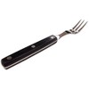 Black Plywood Pattern Steak Fork 10117