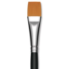 Utrecht Synthetic Sablette Brush - Short Handle, Wash, Size 3/4"