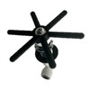 Jug Rinser Valve Assembly Black Star - Diameter 11cm in