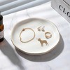 Boston Terrier Jewelry Dish Tray for Dog Lovers, Ceramic Trinket