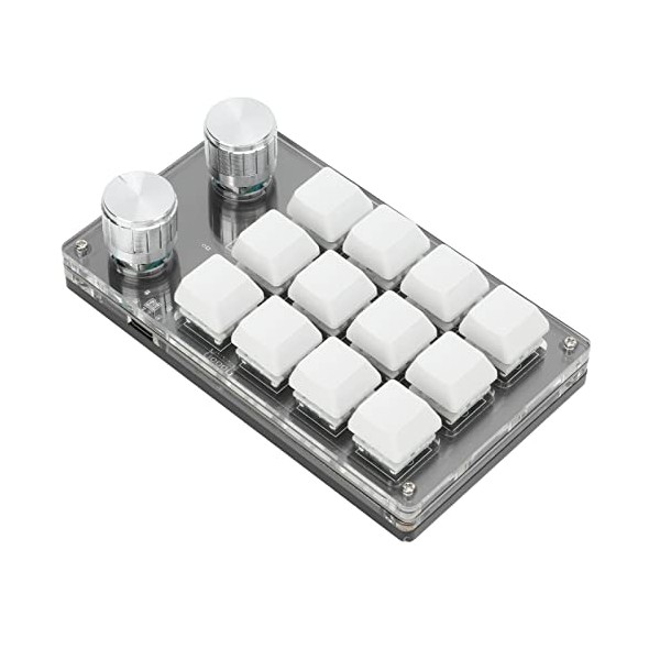 Macro Mechanical Keyboard, One Handed Macro Mechanical Keyboard 12 Key