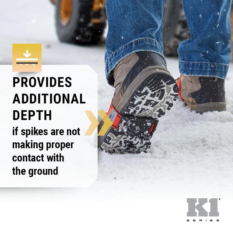 K1 Series V7770270-O/S Mid-Sole Ice Cleat Spacer, Low Profile, Unisex,
