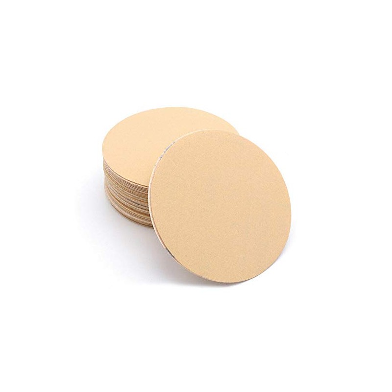 POWERTOOL Round Flocking Sandpaper, 1pcs Sanding Paper for Hook &