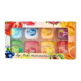 Lip Balm Set - 8pcs Fruit Flavored Lip Balm Multipack