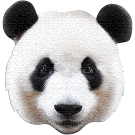Madd Capp Puzzles - I AM Panda - 550 pieces - Animal Shaped Jigsaw Puzzle