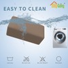 Easy-Going Funda otomana elástica fácil de Usar, Taburete de Almacenamiento