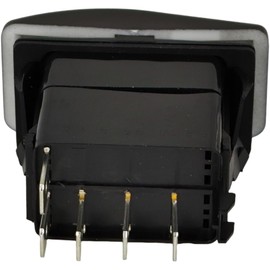 XYZIL Rocker Switch AT309431 Compatible with John Deere 313 315 317 318D 318E 319D 319E 320D 320E 323D 323E 325 326D 326E 328D 328E 329D 329E 332 332D 332E 333D 333E CT322 CT332 Skid Steer Loader