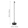Angoily 1 Set Metal Chain for Chandelier, Lamp Hanging Chain,