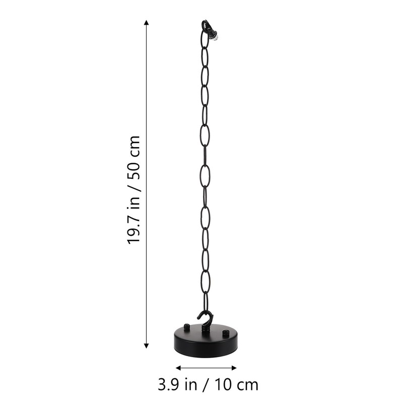Angoily 1 Set Metal Chain for Chandelier, Lamp Hanging Chain,