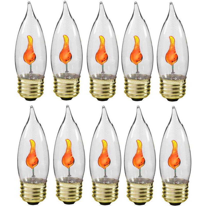 Creative Hobbies® 3 Watt Flicker Flame Light Bulb - Flame