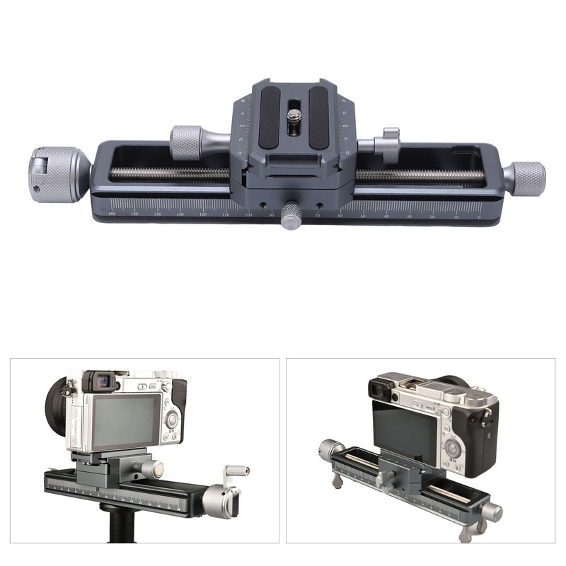Macro Focusing Rail Slider Camera Close Up Shooting Rail Portable