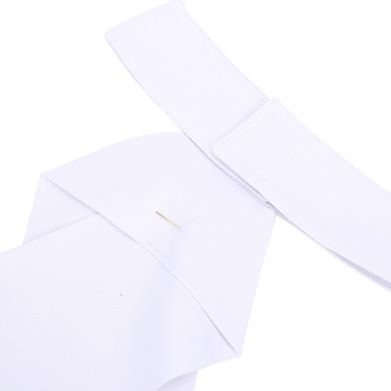 Horse Riding Stock Tie Equestrian Pre Tied Brooch Cotton Adult