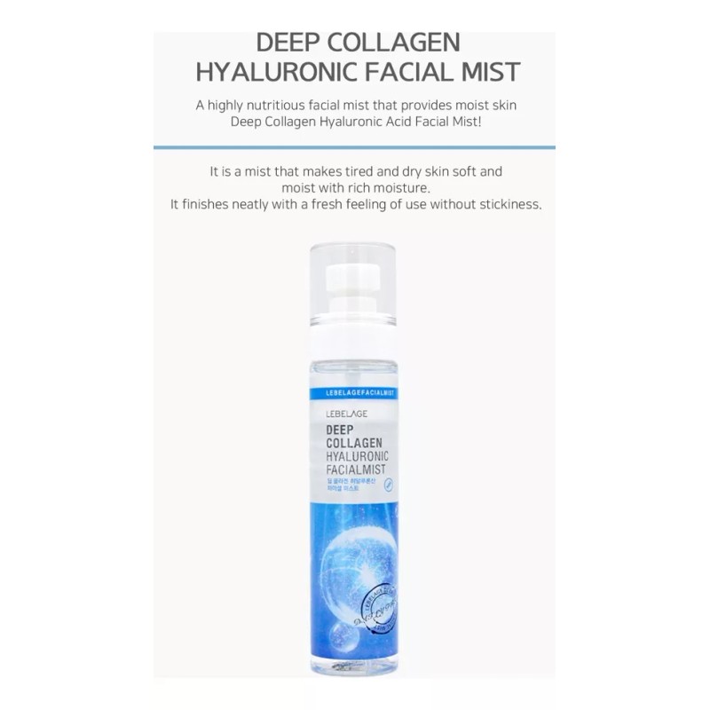 Bidameun Mist Facial Coreano Antiarrugas, Hialuronico Y Colageno_1pz