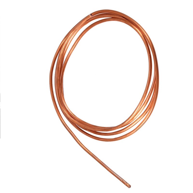 Soft 2m Copper Pipe for Cooling Plumbing, Fine Ductility, Resistant,