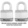 Master Lock M5XT Magnum Heavy Duty Outdoor Padlock with Key,