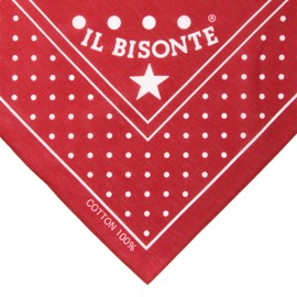 IL BISONTE Bandana Handkerchief, Women's, Men's, Unisex, navy