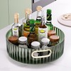 Pack of 2 Lazy Susan Turntable Kitchen Organiser, 360° Rotating