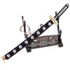 Lanxitown Mini Katana Mini Sword with Plastic Stand Samurai Sword