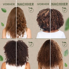 Intensive Haarmaske mit Arganöl, Rizinusöl & Aloe Vera - Vegan, Tiefenhydratisierend & Anti-Frizz für Lockiges, Welliges & Afro Haar - Reparierende Pflege - 97,8% natürliche Inhaltsstoffe - 250ml