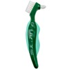Premium Hard Denture Brush, Multi-Layered Bristles & Portable Double Sided